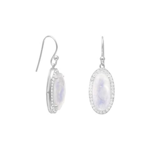 MOONSTONE DROP EARRINGS