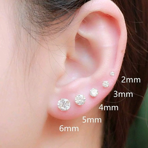 Diamond Stud Earrings