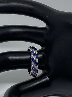 SAPPHIRE/DIAMOND BAND