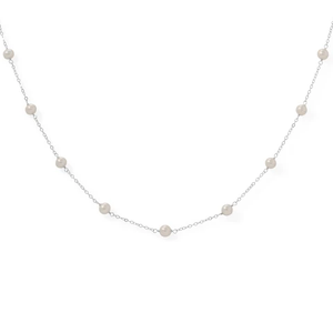 PEARL STATION NECKLACE